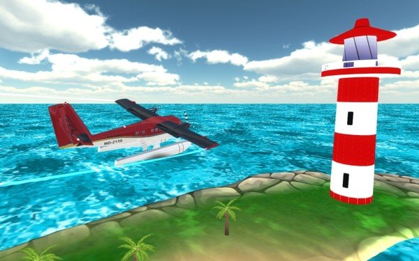 海上模拟飞行