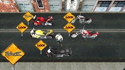 3D疯狂摩托停车