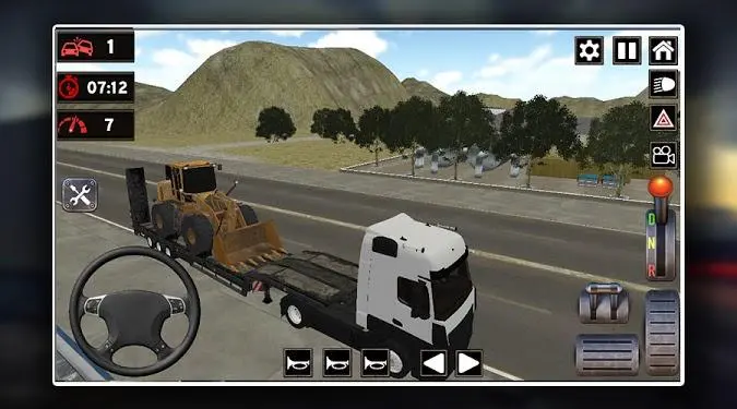 运输大卡车3D