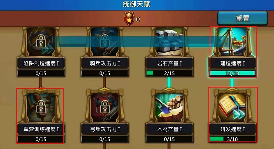 王国纪元天赋点怎么加