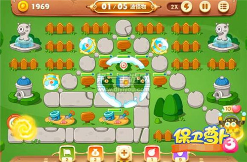 保卫萝卜第5关怎么过关 第五关有什么任务