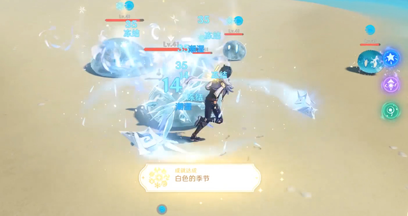 原神白色的季节成就怎么玩 原神白色的季节成就怎么玩