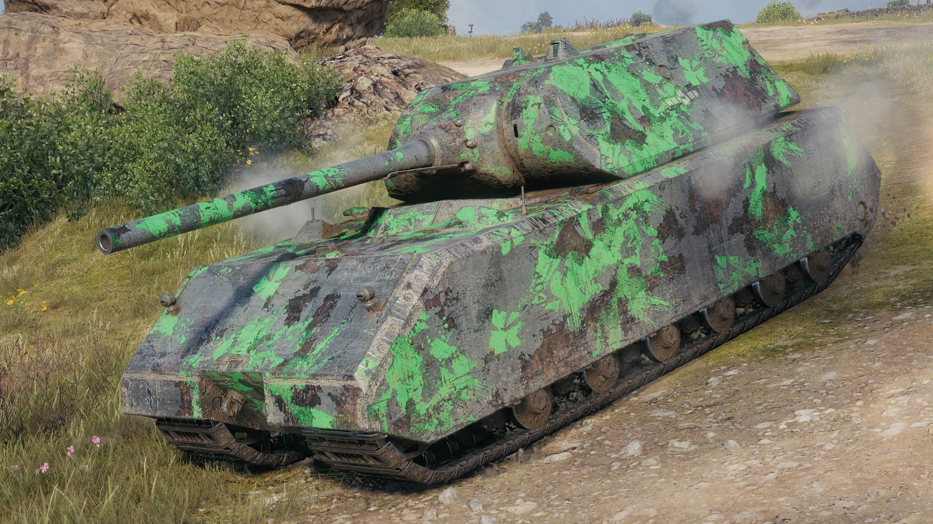 爆改传奇T-54D亮相《坦克世界》2024翡翠岛交易会
